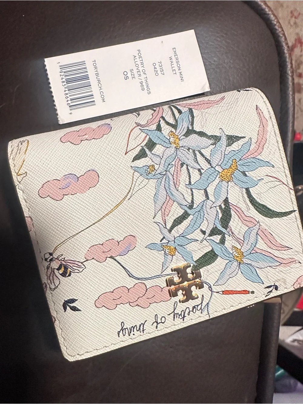 Tory Burch compact leather